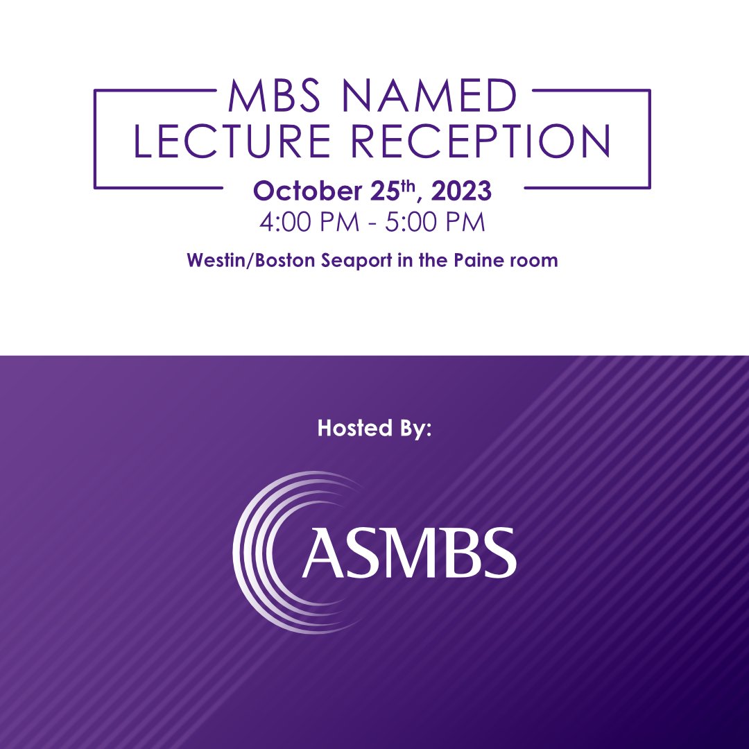 Join us at ACS 2023! ASMBS is proud to sponsor the Metabolic and Bariatric Surgery (MBS) Named Lecture presented by Dr. Henry Buchwald. Don't miss the special reception immediately following the session. See you there!