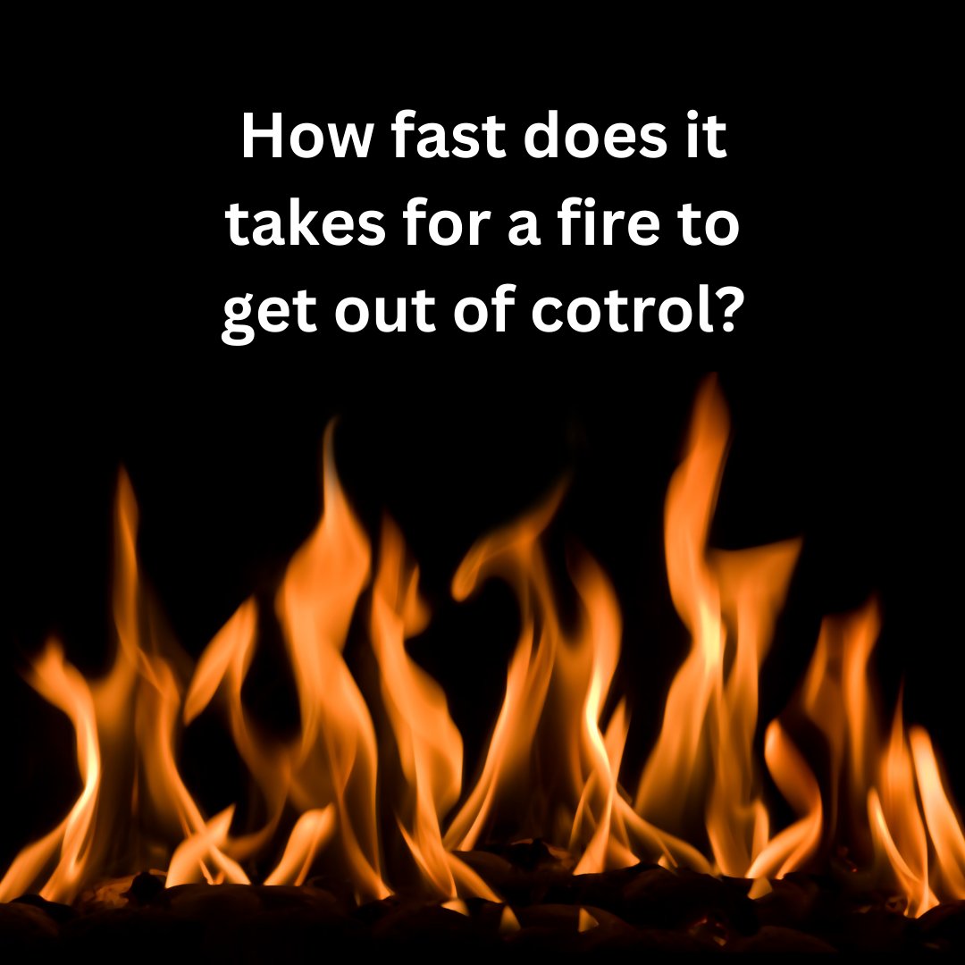 Innov8iveBoiler's tweet photo. How fast does it takes for a fire to get out of control?
Less then 30 seconds!
So, make sure to blow out your candles and to put the flames of a bonfire completely out before you go inside.

#Fire #FunFactFriday #Fireplace #FunFact #Bonfire https://t.co/LxrXaNkhOa