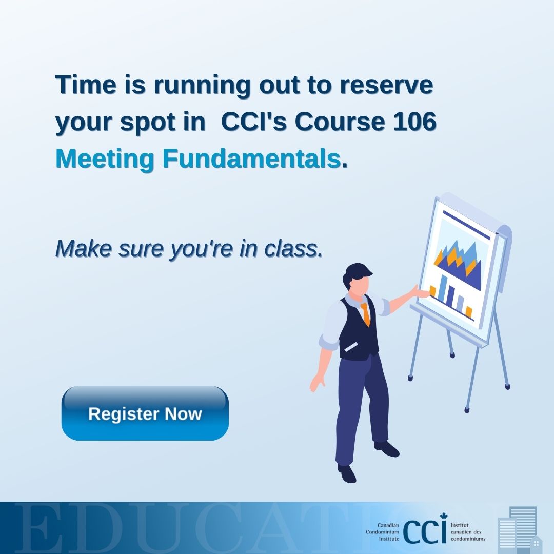 Register below for CCI's Meeting Fundamentals course today.

…tor-certificate.cci-easternontario.ca/courses/106-me…

#cci #ccieasternontario #ottawa #kingston #cornwall #ontario #condo #condos #event #events #education #educational