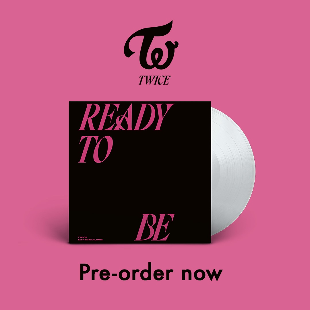 JYPETWICE's tweet photo. READY TO BE (SECOND PRESSING) Vinyl Version💖

Are you all ready for the READY TO BE (SECOND PRESSING) Vinyl?🎶
The pre-order is live now so don’t miss out on this chance to set yourself free and immerse in the soft moonlight-like voices of TWICE!✨

📌Pre-order your own vinyl from the link below👇
https://t.co/VhIWkhbMi0

💿Available on 2023.11.17 ET

#TWICE #트와이스 #READYTOBE