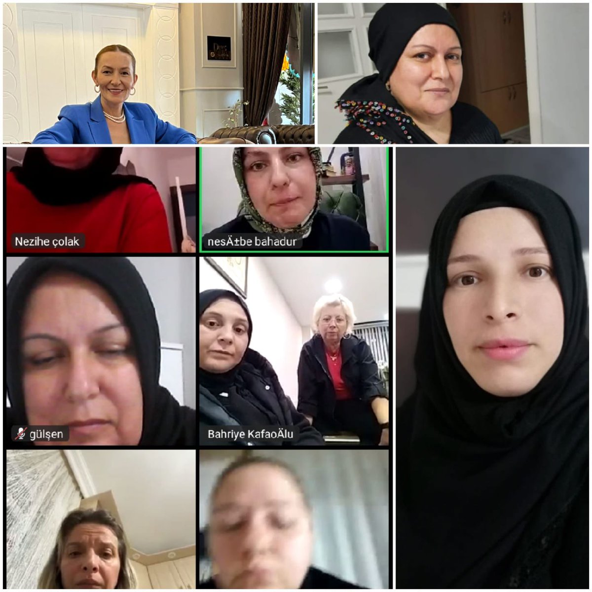 akkadintekirdag's tweet photo. Sosyal Politikalar Birim Başkanlığı Ekim ayı toplantısı Sosyal Politikalar Birim Başkanımız Havva kan başkanlığında ,ilçe kadın kolları başkanlarımız ile İlçe birim başkanlarımızın katılımıyla gerçekleştirdik ..

#AkkadınTekirdağ #NigalErdoğanKöşdere https://t.co/Ebbaag4GIj
