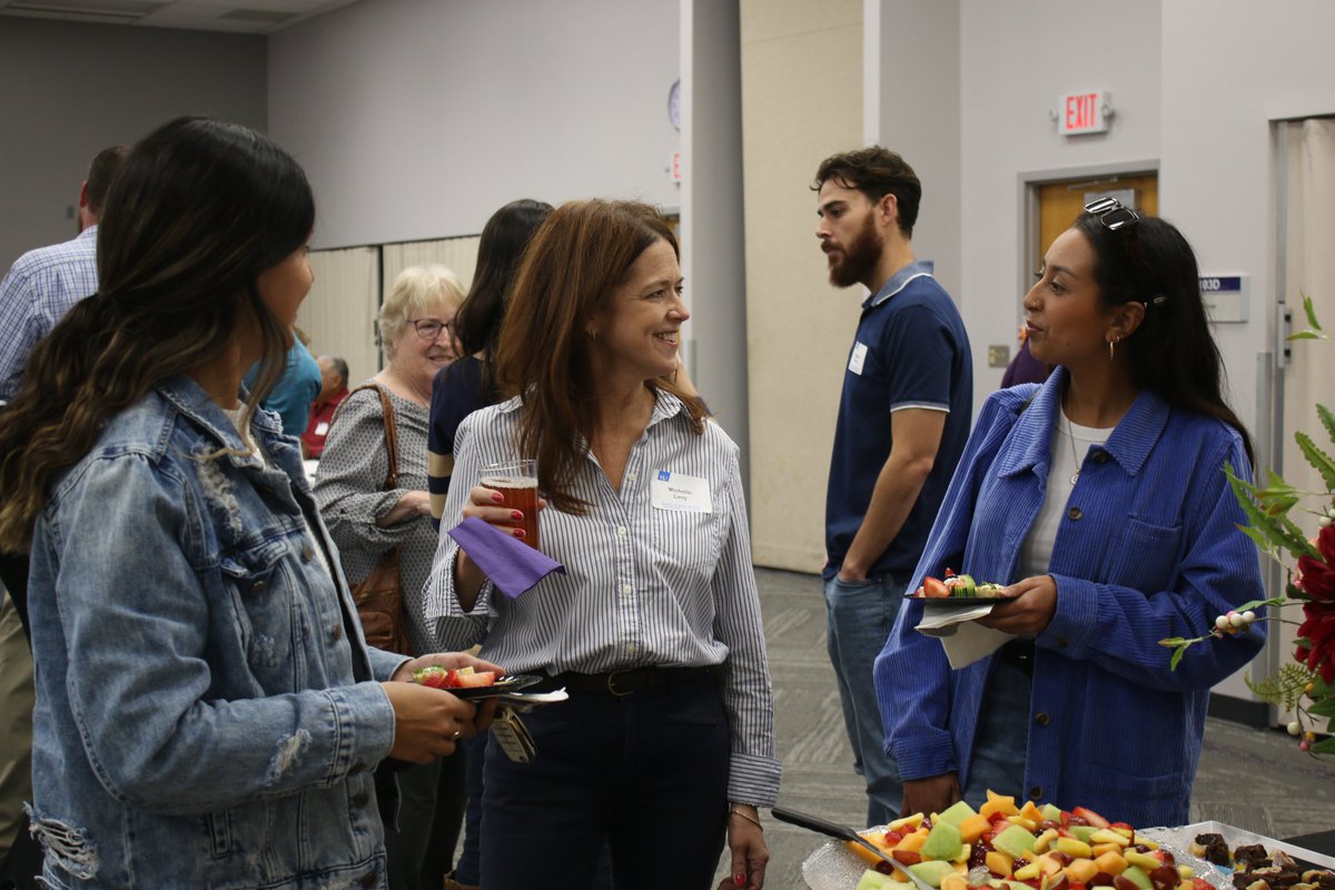 KUSocialWelfare's tweet photo. 🎉We had a fantastic time at the MSW at K-State Salina launch party yesterday!

Thank you to everyone who was able to come and celebrate with us and a special thank you to @KSU_Salina for your partnership and for sharing photos of the event.

#KUSSW https://t.co/bkxk6uuPj3