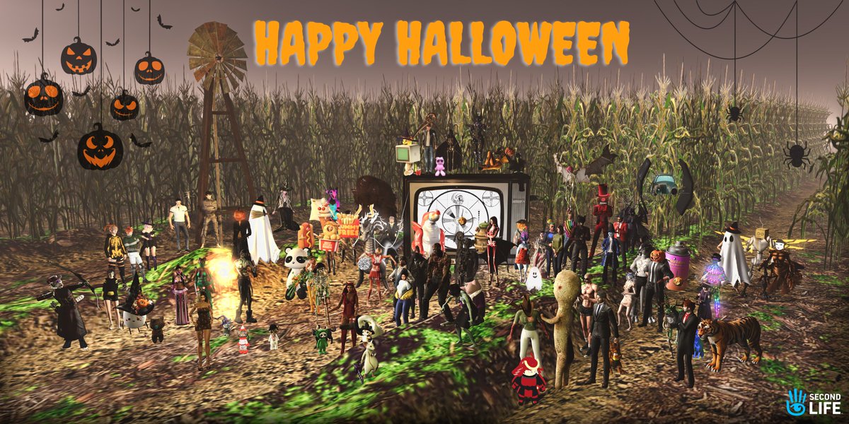 Happy Halloween from the Lindens and Moles! 🎃

Dive into the Halloween spirit with the liveliest community in the metaverse. Trick or treat yourself in Second Life!  👻 
➡️ second.life/halloween2023 

#SecondLife #LindenLab #LindenLabEmployees #HalloweenAtLindenLab  #Halloween…