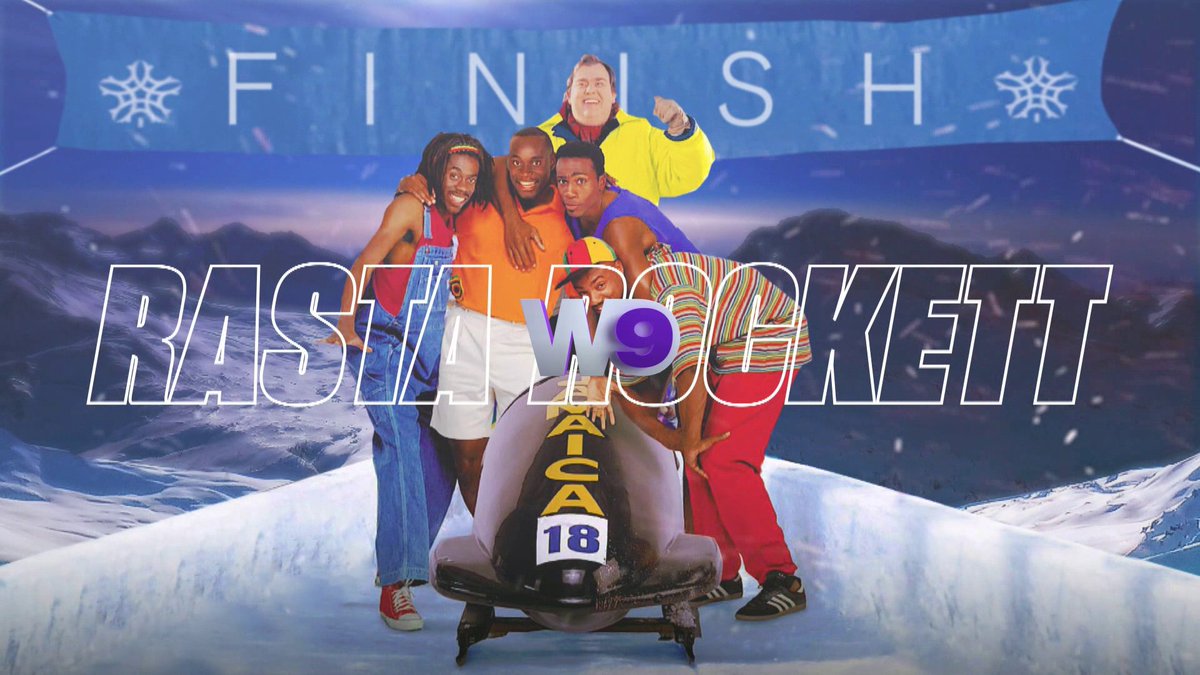 W9's tweet image. Tout de suite, plongez au cœur des Jeux Olympiques de Calgary avec #RastaRocket 🎿❄️