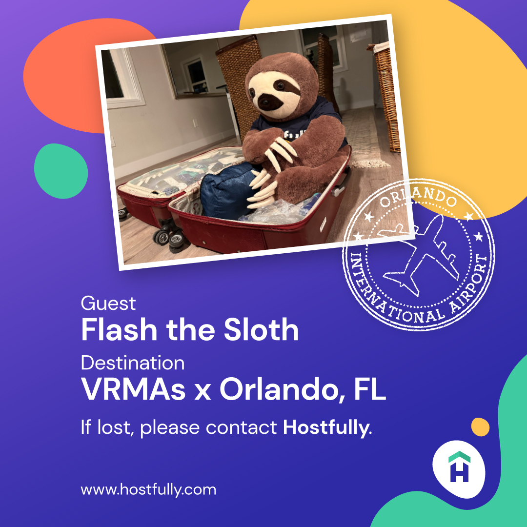 VRMAs, we’re coming for ya! #VRMA2023 #Orlando #Slothy