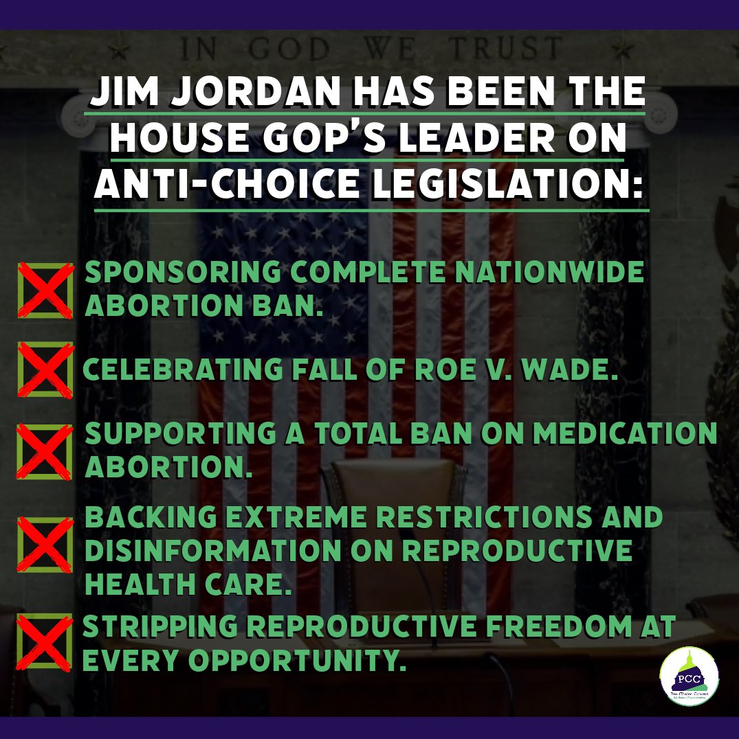 ReproCaucus's tweet photo. #GOPMath is thinking: 

3 X Jim Jordan voting rounds + Jim Jordan's national abortion ban - public opinion = 1 Jim Jordan Speakership.
 
The math isn't mathing... https://t.co/oKLIzYIKMX