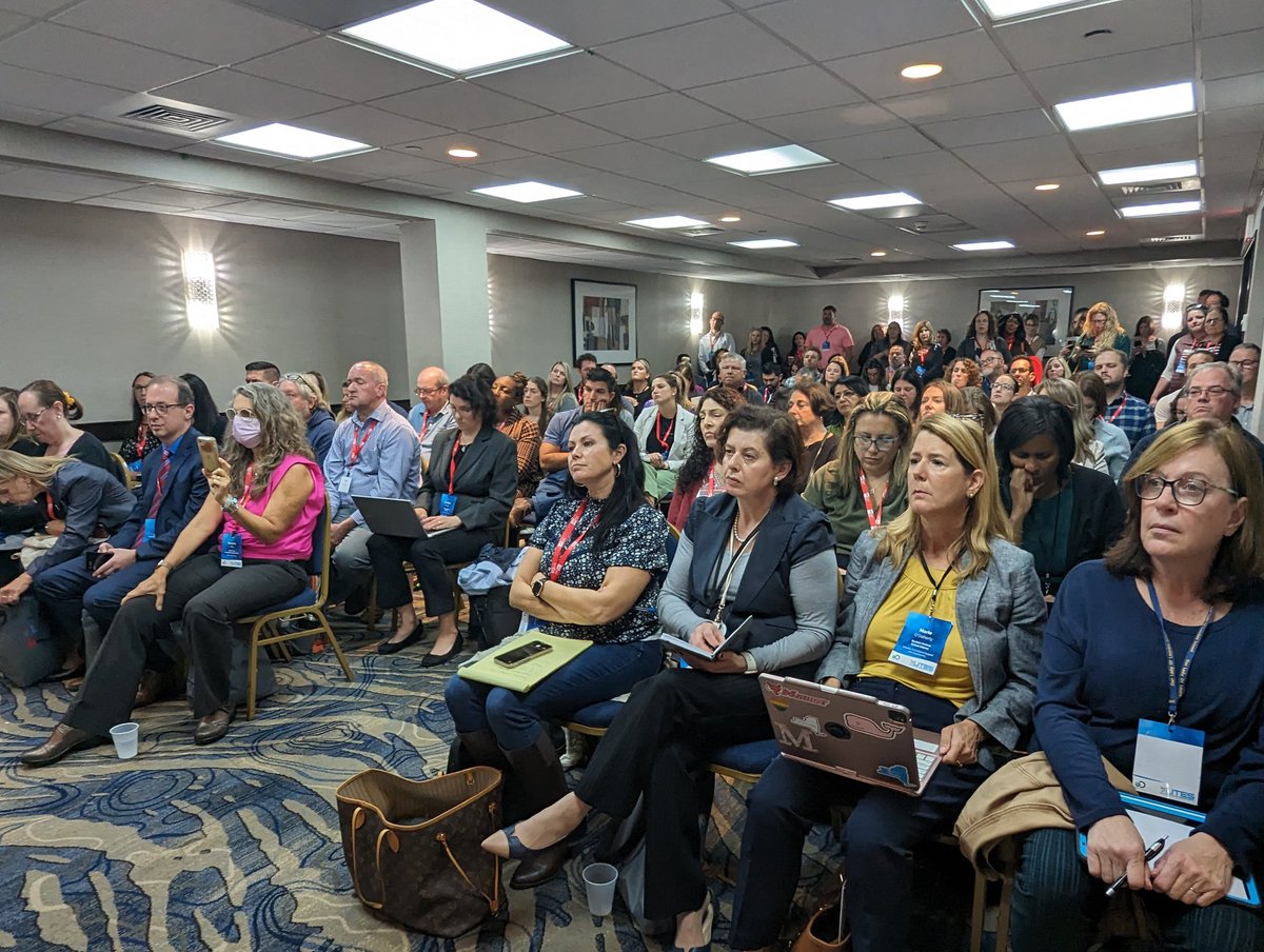 NasBOCES_MS's tweet photo. Standing room only for Top 10 Teacher Tools for AI! #litechsummit https://t.co/77OZpWfwp3