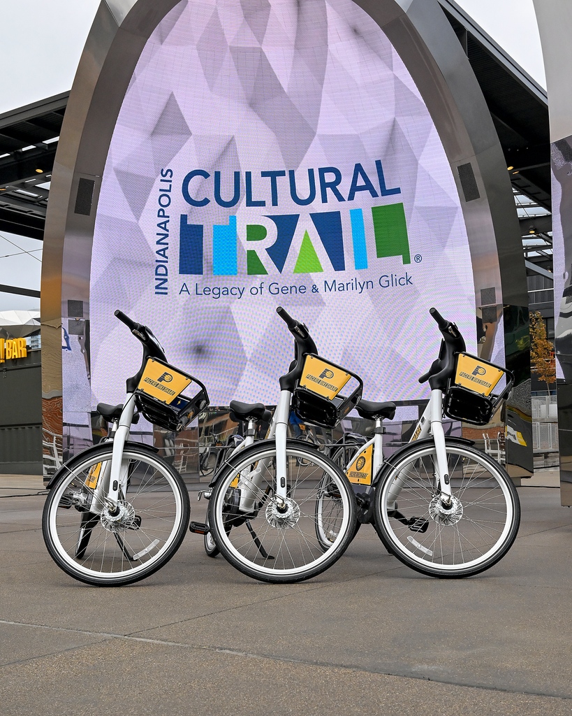 The next phase of Pacers Bikeshare is here! 250 e-bikes will be coming to #Indy in spring of 2024 🚲

Read the Press Release: indyculturaltrail.org/media-kit/