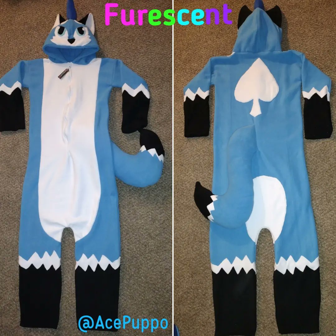 NeonKitty294's tweet photo. ♠️ACE♠️custom i got back in July =^^= i love this fur pattern!! came out so good ^^ going to Texas ^^ see him at MFF this year!! :D 
#furry #furescent #fursona #onesie #fursonaonesie #kigu #bluedog #mff #mff2023 #furries #handmade #rave  https://t.co/oresLcsMir https://t.co/6OOSJJZClJ