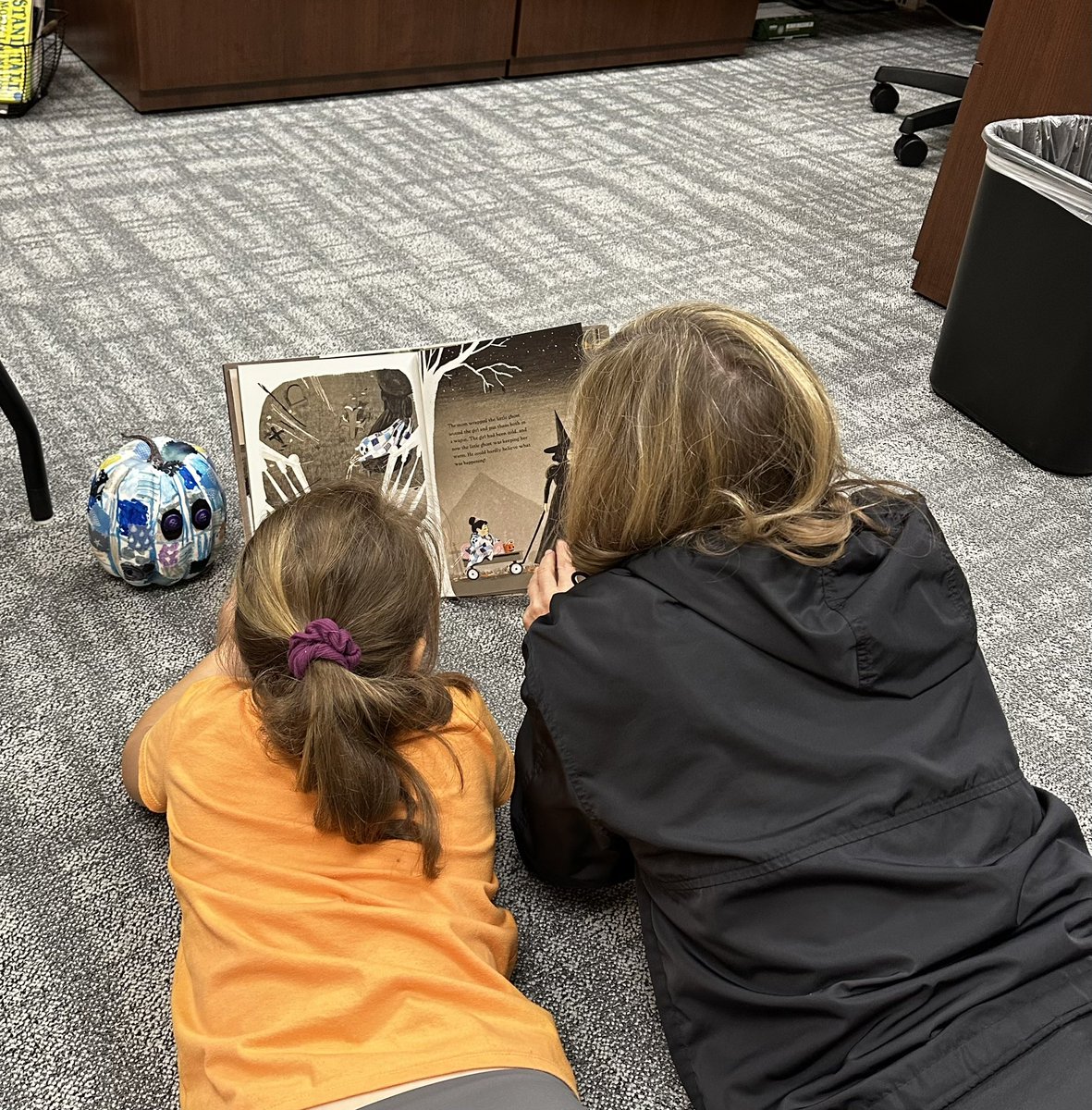 This is exactly what I needed to end the week! This is why we do what we do! Sometimes you just need to lay on the floor and read with a student! It’s important to me that when students come to my office it’s a place where they feel love and connection! #BeTheCompass 🦁