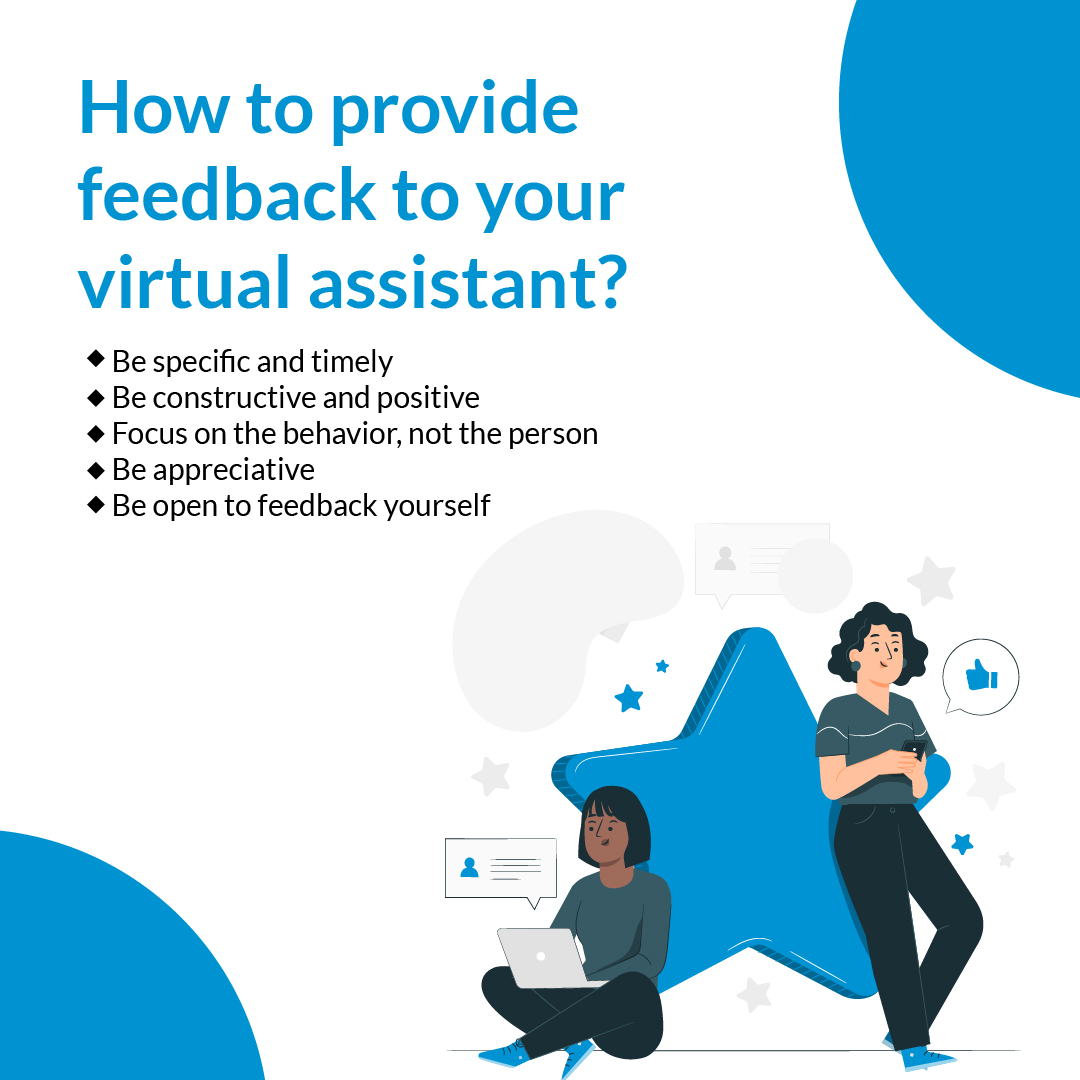 thevirtualboss's tweet image. By following these tips, you can provide feedback to your virtual assistant in a way that is helpful, constructive, and positive.

#feedbacktips #employeefeedback #constructivefeedback #businesstips #humanresources #virtualassistants #hirevirtualassistants