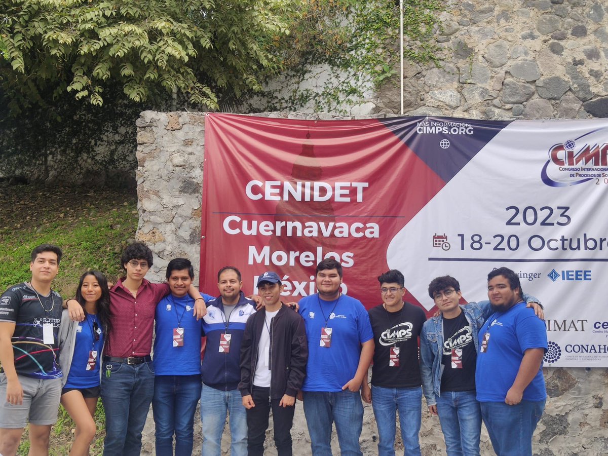 ConferenceCIMPS's tweet photo. Honor de Tener a Estudiantes de Prestigiosas Instituciones🎉🌟
En el Congreso CIMPS 2023, hemos tenido el privilegio de contar con la participación de  la Universidad Tecnológica del Sur del Estado de Morelos y el Instituto Tecnológico de Zacatepec. https://t.co/QljuCLWePg