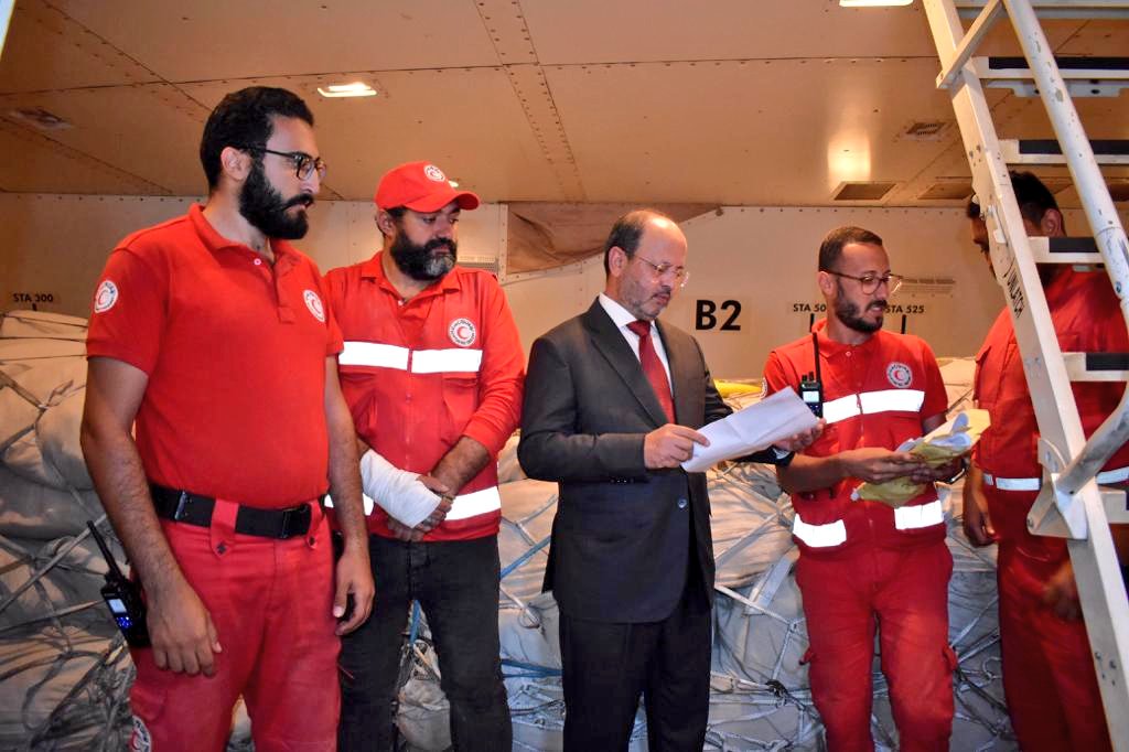 Saju__302's tweet image. Pakistan's 🇵🇰 100 tonnes of humanitarian aid for Gaza now in Egypt, en route to Palestine. 🇵🇰🇵🇸
#SupportForGaza
#PakistanSupportsGaza