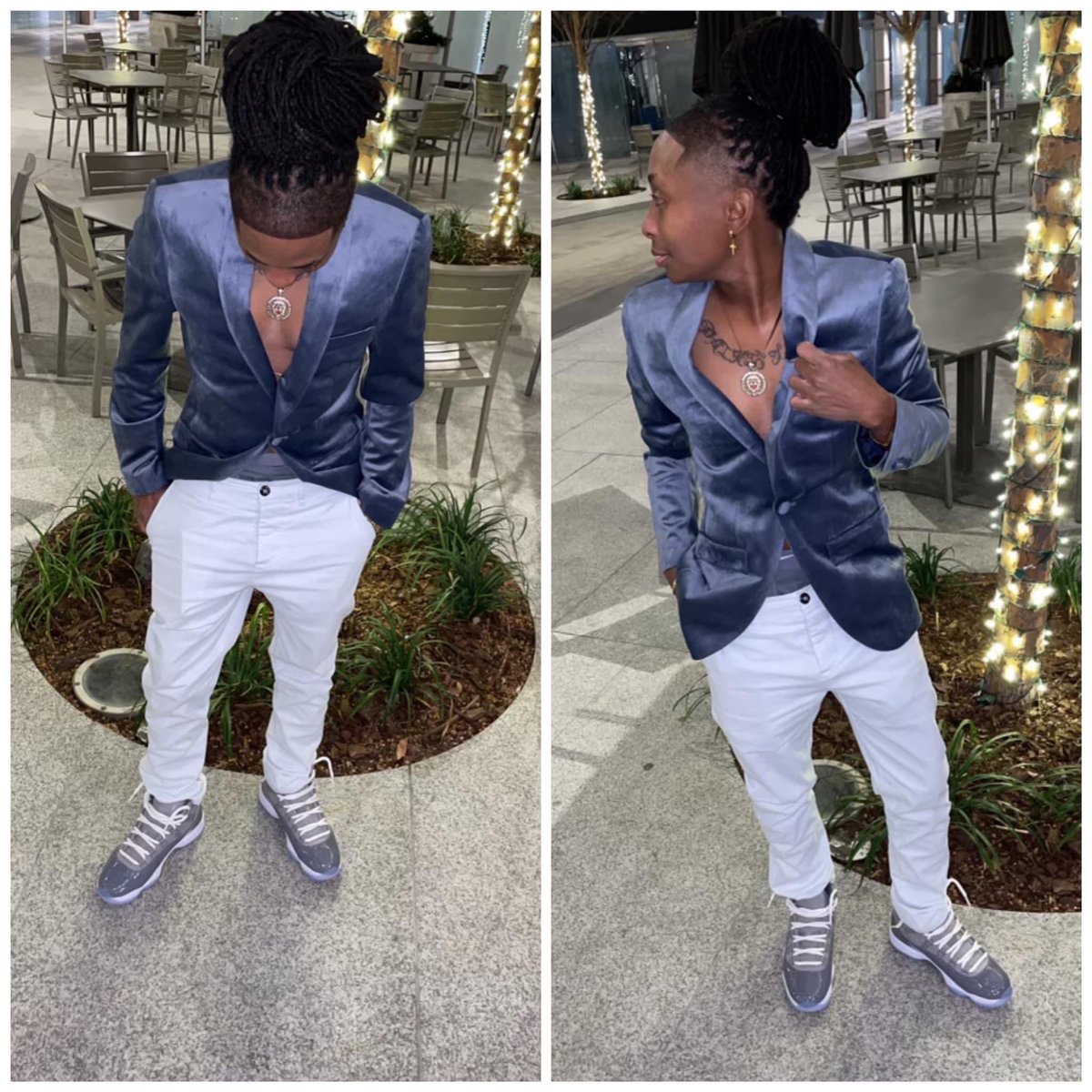 My aunty a stud. She said Ima be like her when i get older. The day i wear a blue blazer with some white city gear jeans and cool tf grey Jordan’s, arrest me. And i mean it. Keep me in there until i figure it out.