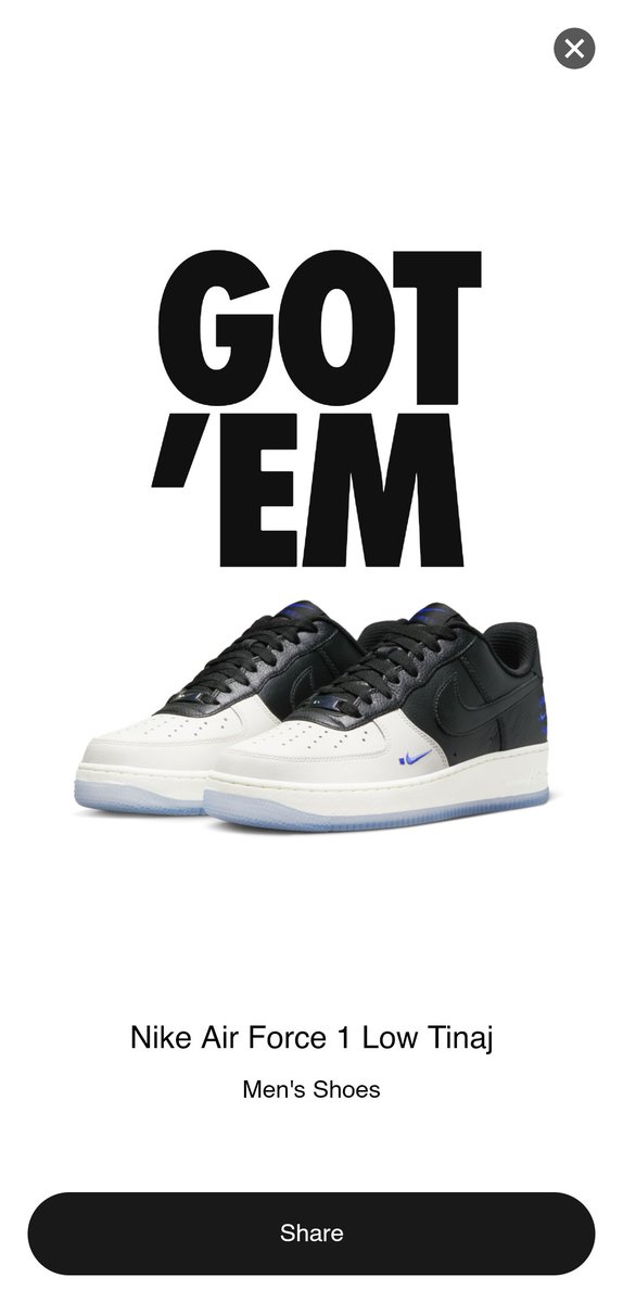NicoM310's tweet photo. @dotSWOOSH the want was real. The Got 'Em made my day! Can't wait to rock these. https://t.co/Jaub7cvrVA