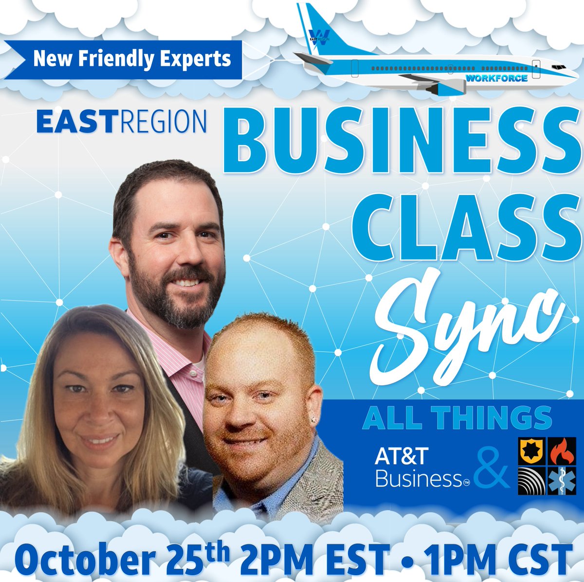 🗣️We are back with our last East Region Business Class Sync of 2023 🚀 Do not miss this collaboration with Small Business and FirstNet. We can't wait to see you this Wednesday. Invites have been sent!