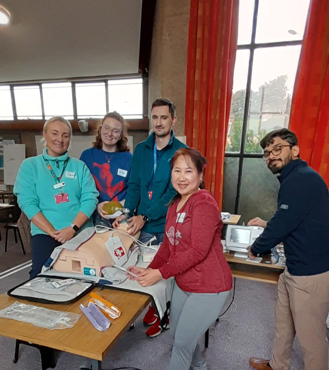 Another Heartcode ACLS this week on Wed 18th Oct. Well done to all 15 staff members. Excellent participation and feedback. Thanks to Dr. Jubil and all our fantastic Instructors.#earlyrecognitionsaveslives #INEWS #chainofsurvival #BLS #ACLS