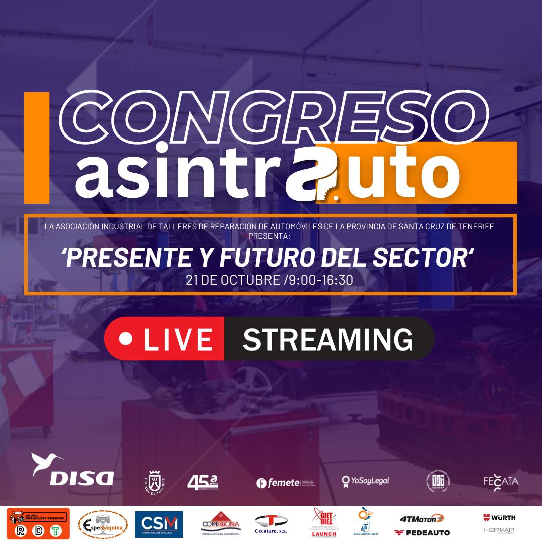 CetraaComunica's tweet photo. Hoy, coincidiendo con el Día Mundial de la Reparación, @ASINTRATENERIFE (CETRAA Santa Cruz de Tenerife) celebra su #congreso ASINTRAUTO.

Puedes seguirlo en directo en https://t.co/Vyfeh7VFMv

¡Os deseamos un feliz día! https://t.co/NDHMAqq9O7