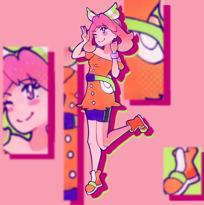 I will forever love drawing the protag girls