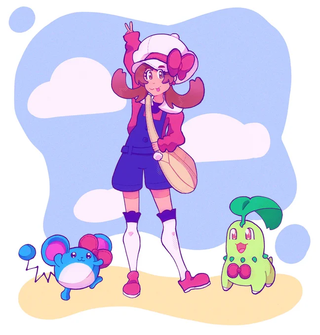I will forever love drawing the protag girls
