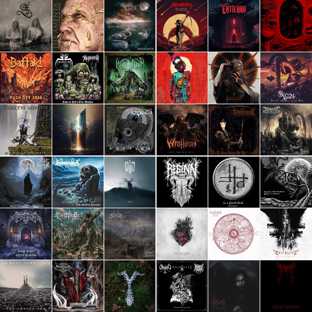 throneofabsence's tweet photo. Releases! #ALDAARON #BAFFALD #BLACKVOIDCULT #CULTBURIAL #DANIELEBRUSASCHETTO #DISPLAYOFDECAY #DOMHAIN #ENTIERRO #GALLOGLAIGH #HELGRINDUR #HOUNSKULL #INAFORESTDARK #OWDWYR #REGINN #SILVA #SLOWBURN #UPONSHADOWS #WRATHEON #ANGELUSAPATRIDA #ASAGRAUM #THEAMENTA #POSEYDON #MYRKUR https://t.co/7eUx91kWoJ