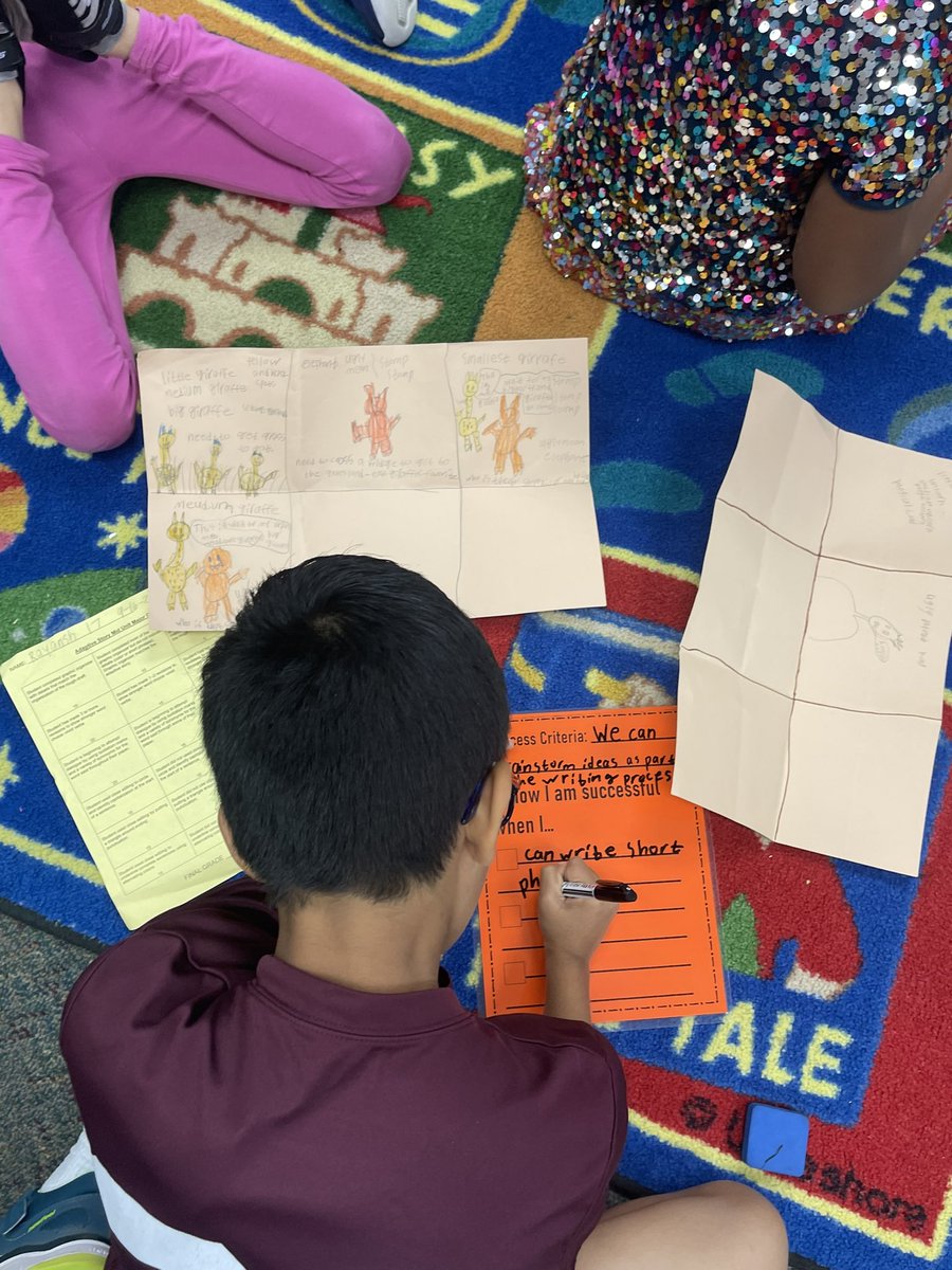 MrsHernandezCSE's tweet photo. Today we are using the writing process and co-creating success criteria with individual goals to take ownership of our learning. @CSE_Chameleons https://t.co/QYYnlv45vW