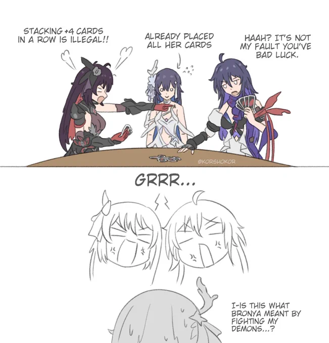 Uno with the Seele(s)
#崩坏3rd #HonkaiImpact3rd #HonkaiStarRail 