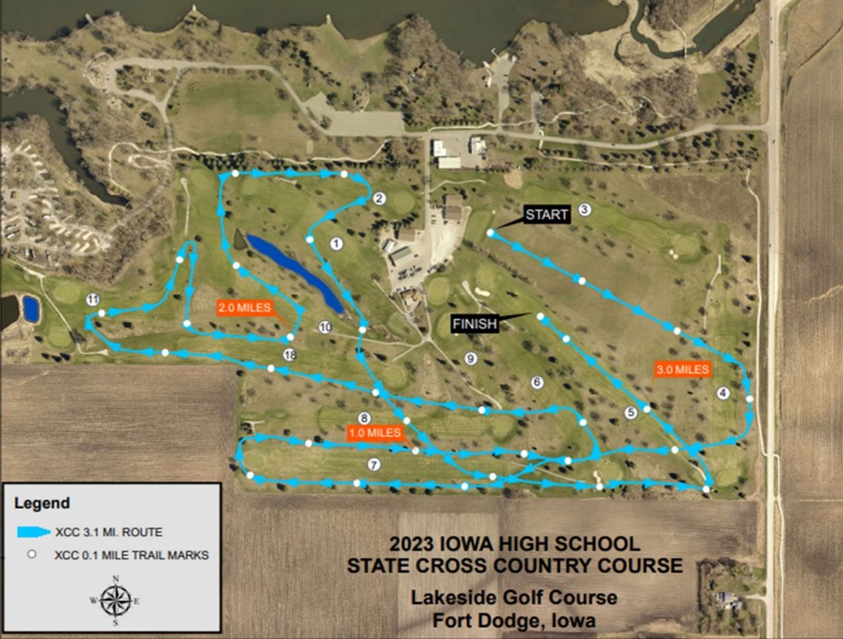 One week! 7 days! 168 hours! However you say it, State can't come soon enough!
iahsaa.org/cross-country/…