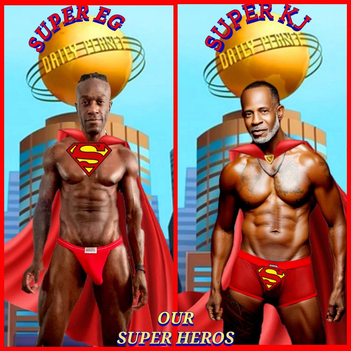 Spence3Webster's tweet photo. @MuscleMMassage4 @SeasonedZaddy @ApeelCollection @MenofColorbooks @UltimateApeel @FreakzillatheOG @videoboyblog You Are Our "SUPER HEROS".Enjoy Ur Weekend. Have Fun. U Guys Rock🦸🏾‍♂️ https://t.co/qoRkJDbonY