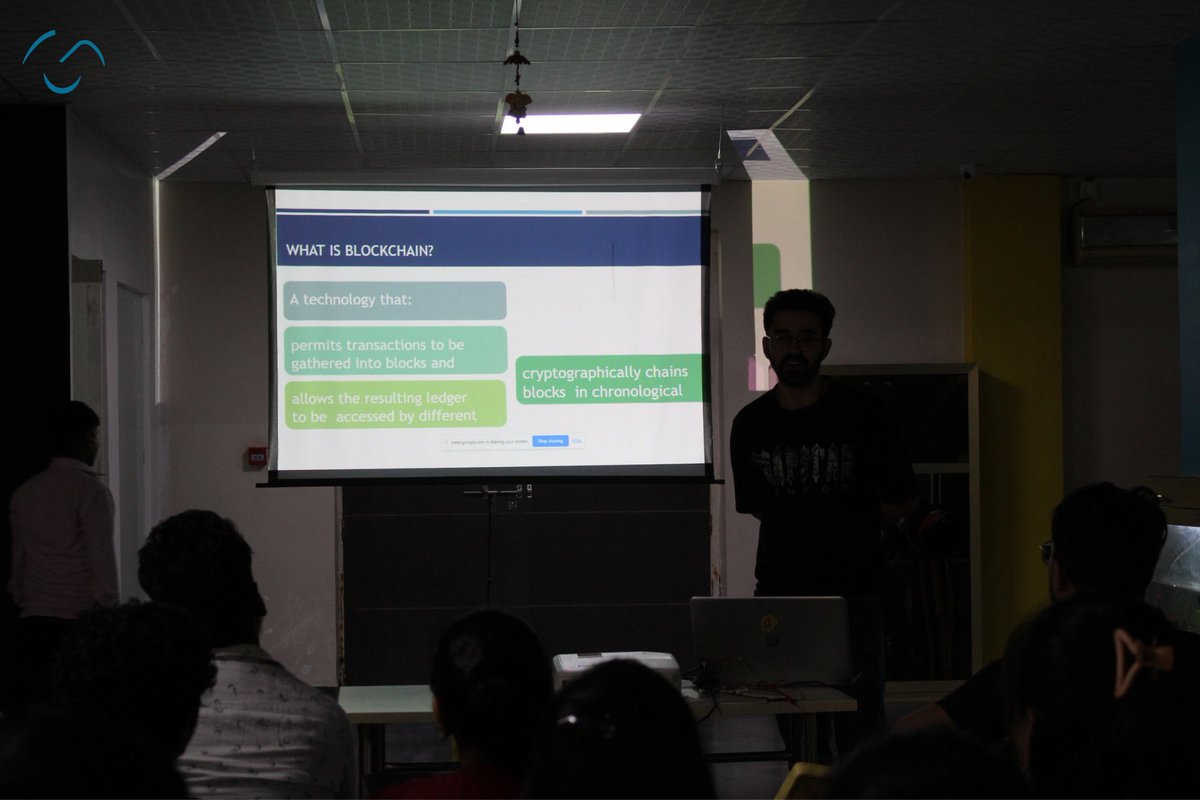 OnGraph's tweet photo. Today, we had a great Learner Session on #Blockchain, hosted by Nakul. He gave us an overview of Blockchain. We learned a lot from his interactive presentation.✨ 
Here are some photos of the #LearnerSession.📸 

Thank you, Nakul, for sharing your #Knowledge with us.☺ 

#OnGraph https://t.co/356gNaIZTu