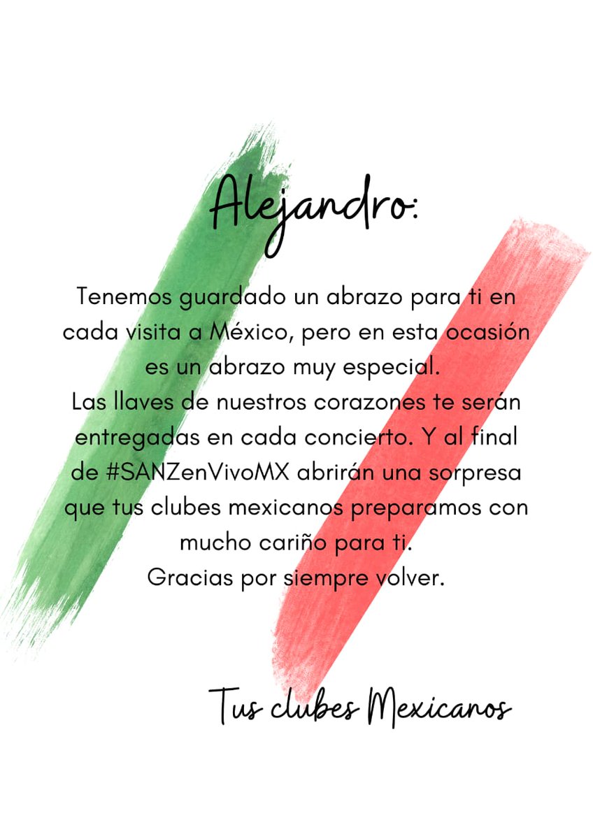 🥷🇲🇽 <a href="/AlejandroSanz/">Alejandro Sanz</a> 
<a href="/MeSumerjoMex/">Me Sumerjo México 🇲🇽</a>