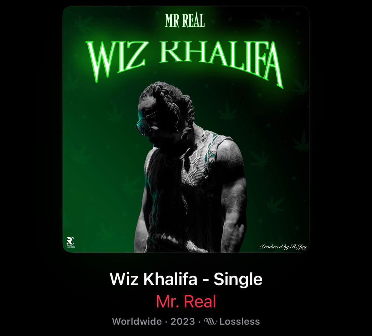 _dhemii's tweet photo. There’s a reason m Wiz Khalifa By #MrReal is trending across multiple digital streaming platforms,
It’s a proper fusion of rhythm, melody and relatable lyrical content.
Stream it here: https://t.co/RRWgF7z2z0 https://t.co/FQzDs1i4uO