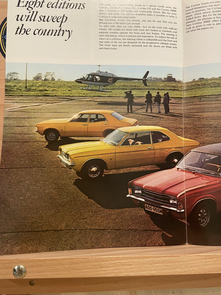 In todays episode for #FordFriday it’s the turn of the 

1973 Ford Cortina MKIII brochure review.

Thank you for your time - have a fabulous weekend.

Link in bio

#Ford #fordcortina #carbrochurecollector #classicford