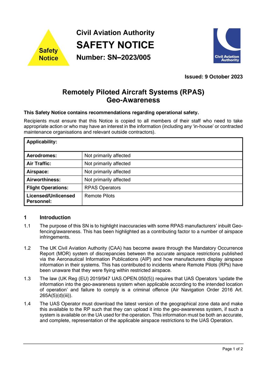 NPCC Counter Drones tweet media
