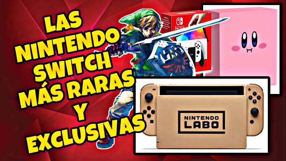 triple_indie's tweet photo. Ya está disponible el video de hoy. Las CONSOLAS NINTENDO SWITCH oficiales más RARAS y EXCLUSIVAS. No os lo perdáis!!!
https://t.co/UVVur67LzZ
#NintendoSwitch #NintendoSwitchCollector #NintendoSwitchCollection https://t.co/1YDX2IQl3b