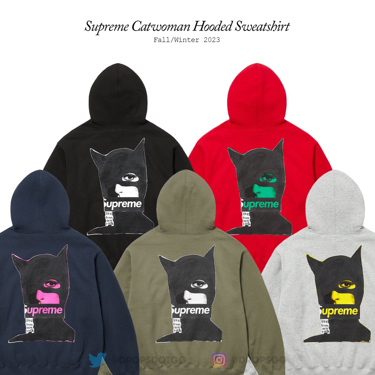 Supreme Catwoman Hooded Sweatshirtシュプリーム