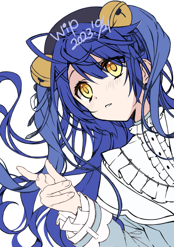 にじさんじ「【wip】#にじさんじ #天宮こころ ようやく少しはまともなものが描けた。 この」|蒼茉 ゆる🐇イラスト依頼受付中のイラスト