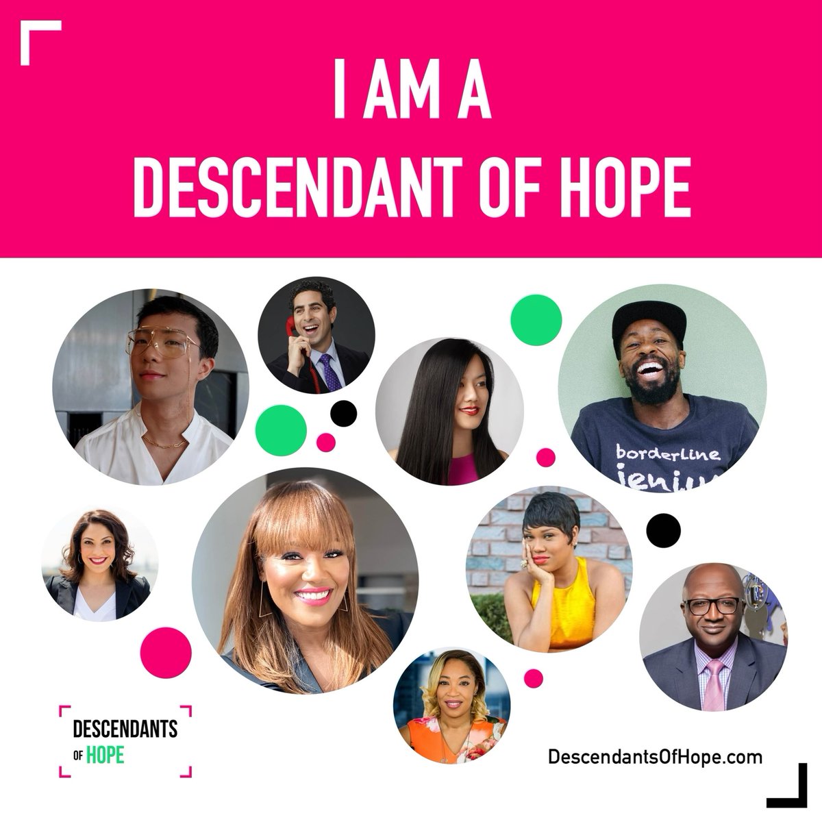 HopeDescendants's tweet photo. It’s our ANNIVERSARY🥳 Today, we’re celebrating the 3-Year Anniversary of Descendants Of Hope. We’d like to once again extend many thanks to everyone whose stories we’ve spotlighted in our #FeatureFriday series. https://t.co/A6wgeK06v5