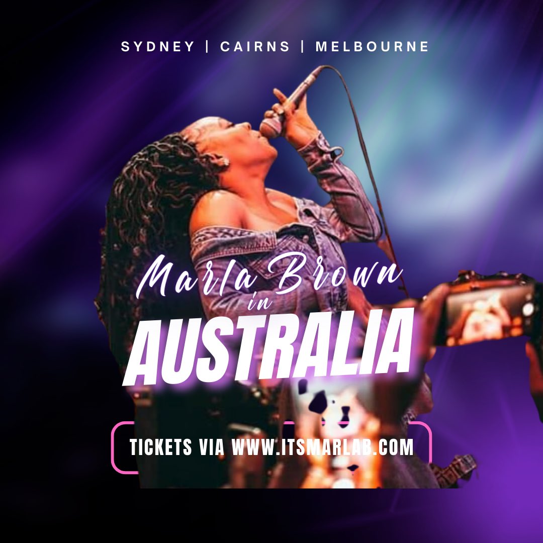 Next week we go Live in Oz! Last few remaining tickets available via itsmarlab.com 💗