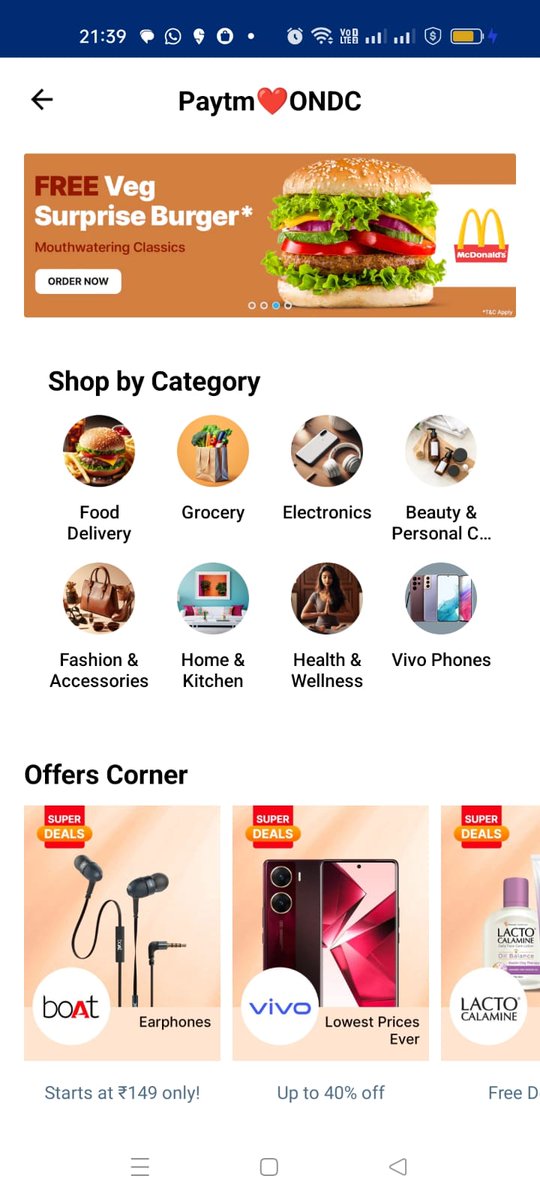 krishtnj231's tweet photo. #PayTmApp  @ONDC_Official இல் சிறந்த ஆன்லைன் ஷாப்பிங் ஸ்டோரைக் கண்டேன்.
இங்கே தள்ளுபடி சலுகைகள் மழை பொழிகின்றன. 🎁✨
#ONDCStore இல் எனக்கு பிடித்த டீயை ஆர்டர் செய்தேன் &amp; நம்பமுடியாத பிளாட் 125 ரூபாய் தள்ளுபடி கிடைத்தது
டிக்கு செல்கிறது
 #BharatKaONDC 
#PaytmSeONDC https://t.co/Xib2jFbPns