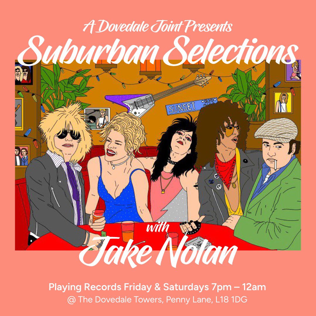 Tomorrow night I start a  weekly residency Suburban Selections at my favourite pub in the world

Each Friday and Saturday on we will bring you things that sound like Harry Nielsen, The Brian Jonestown Massacre Talk Talk John Lennon Curtis Mayfield The Stylistics the Bunnymen