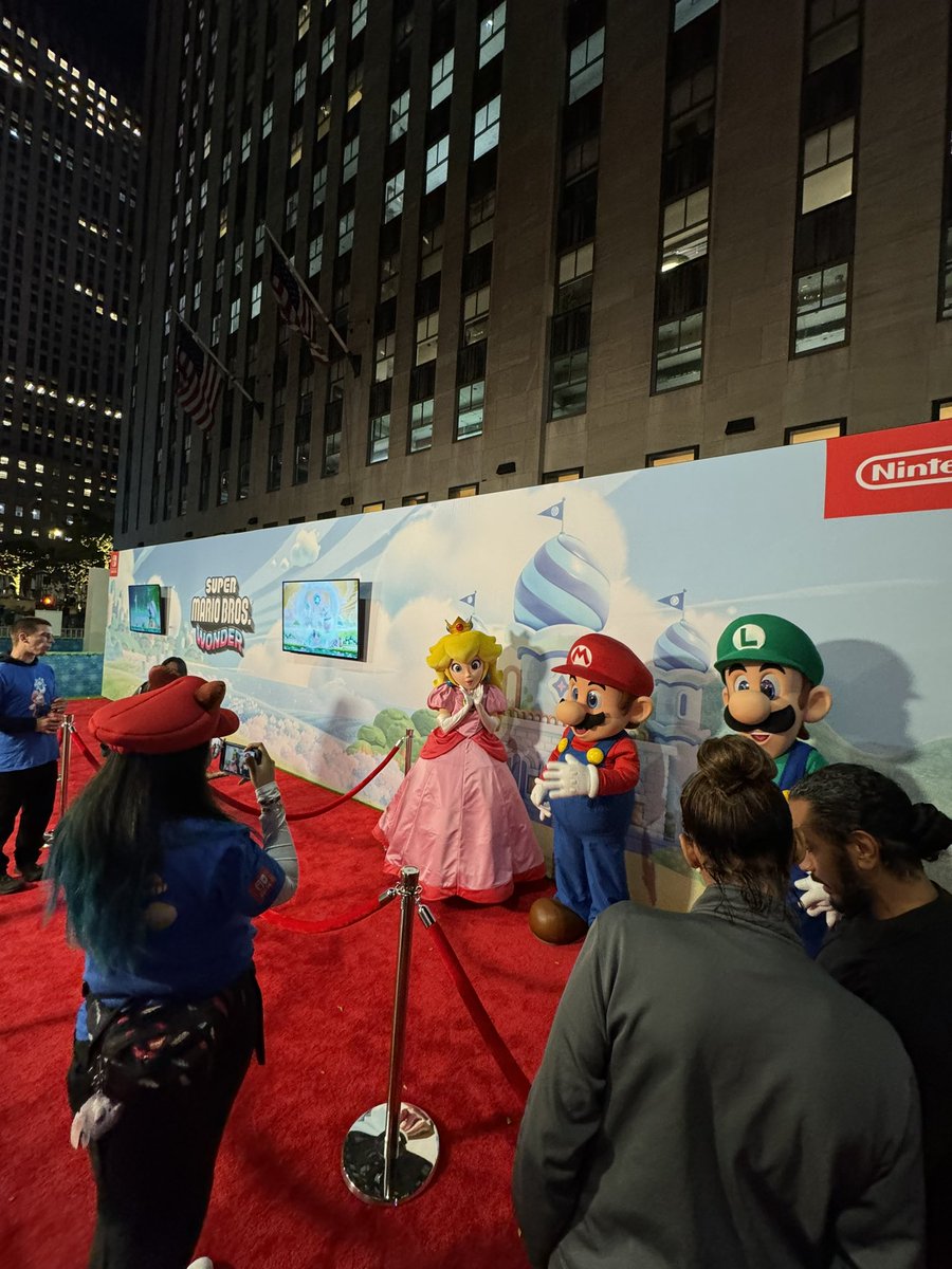 ItsAFost's tweet image. Launched #SuperMarioBrosWonder in NY with a great event, fun times, and smiles. Always a good recipe. 🤌🏾

Hope everyone is out there enjoying the game today!