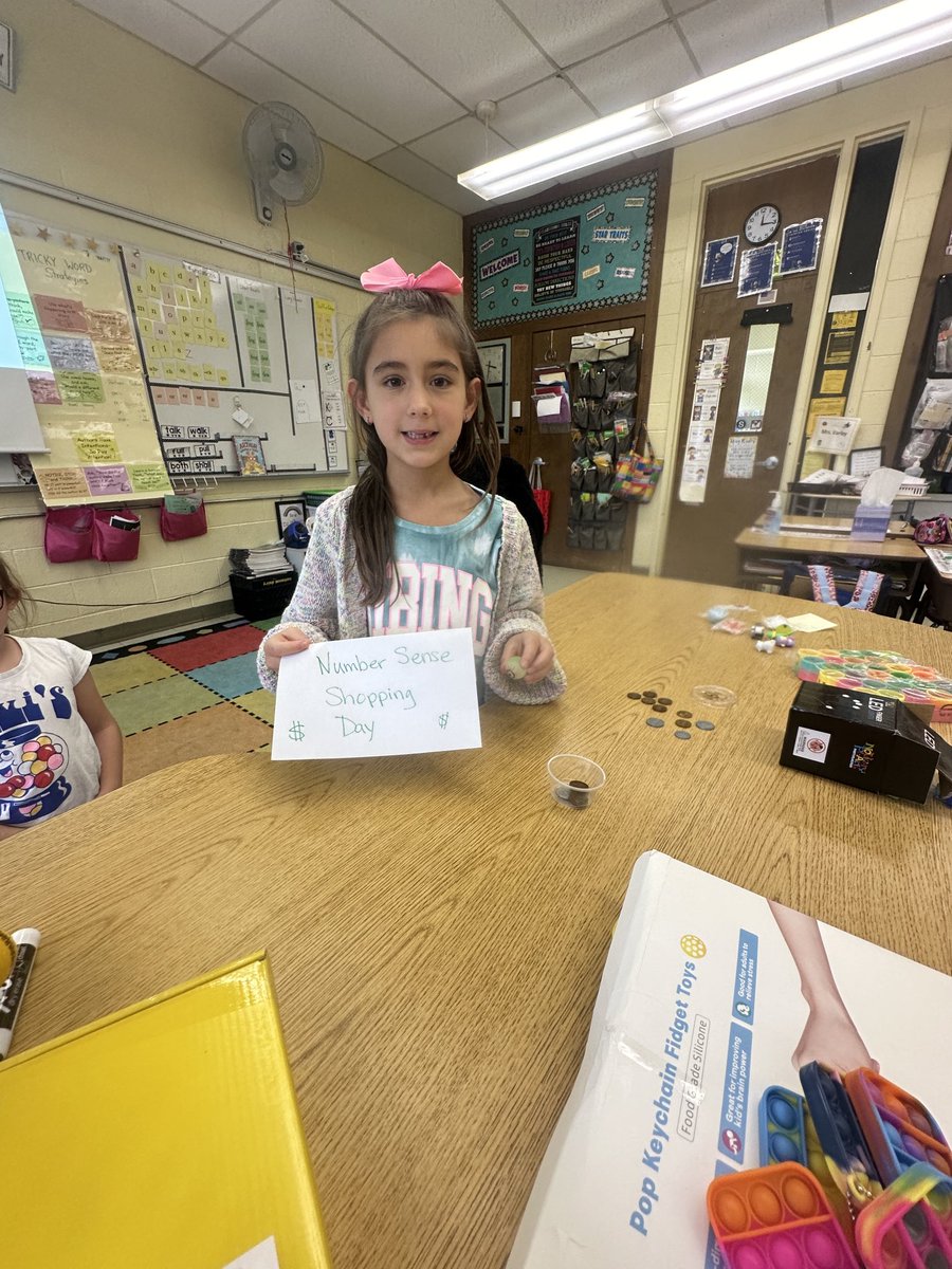 lisav127's tweet image. Number Sense Shopping Day! #mathiseverywhere