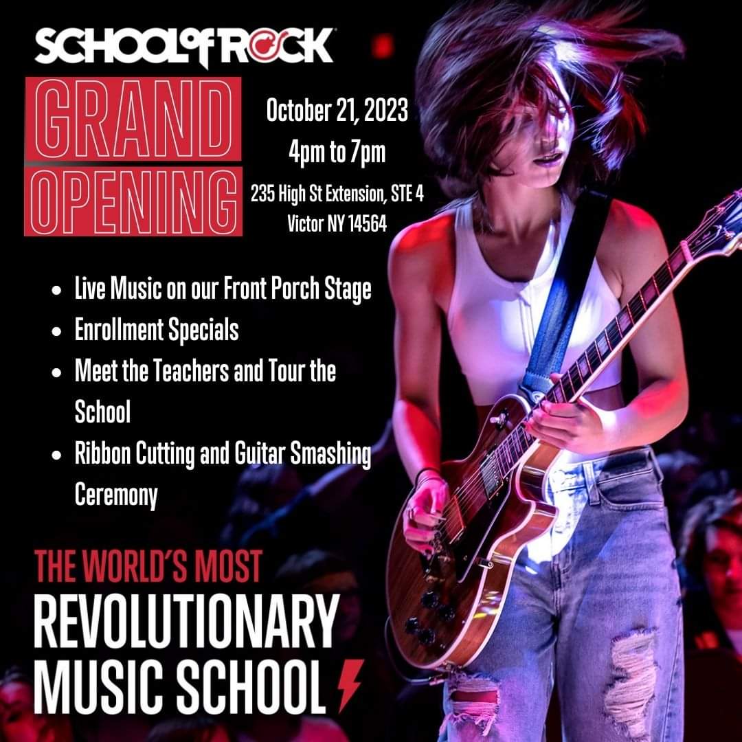 Nathanjamesgui1's tweet photo. Come hang out for our grand opening! I will also be playing some covers with the other instructors to include Queen, Beastie Boys, Sublime, Blink 182, Weezer and many more! #schoolofrock #musiceducation #musiciansofinstagram #guitaristsofinstagram #guitarlessons #musicmatters https://t.co/dsFMP3jryY