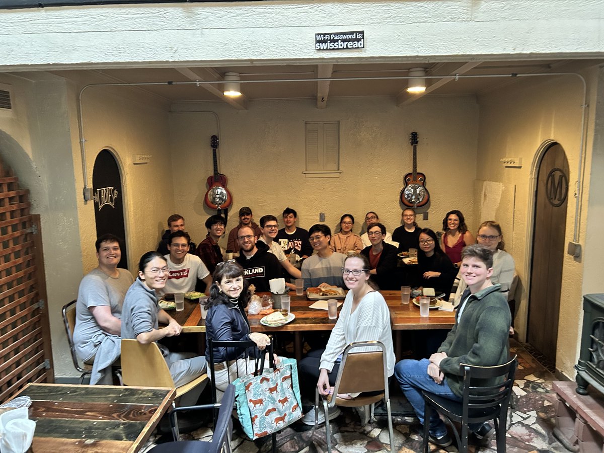 Excited to share a photo from recent visit of our phenomenal former MCWhite group undergrads Will Lyon and Andria Pace who are rock star grad students in @MacMillan_Lab