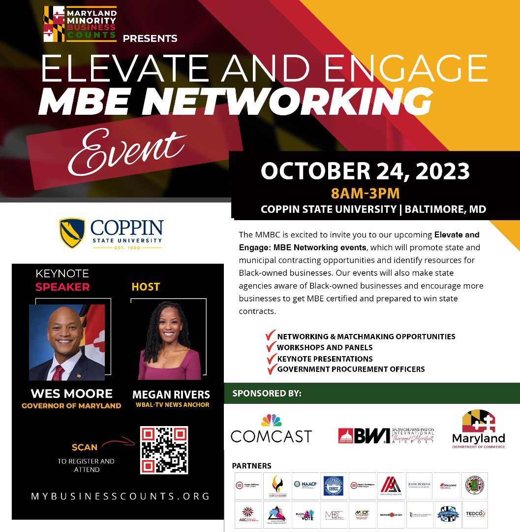 Engagemaryland's tweet photo. It is time to take your business to the next level.

Come with your business cards and be ready to make meaningful connections💙 

I'll see you there.

#elevateandengagembeevent #elevate2023 #mbeevent #marylandsmallbusiness #networkingevent #maryland https://t.co/SwoKrs5hMy