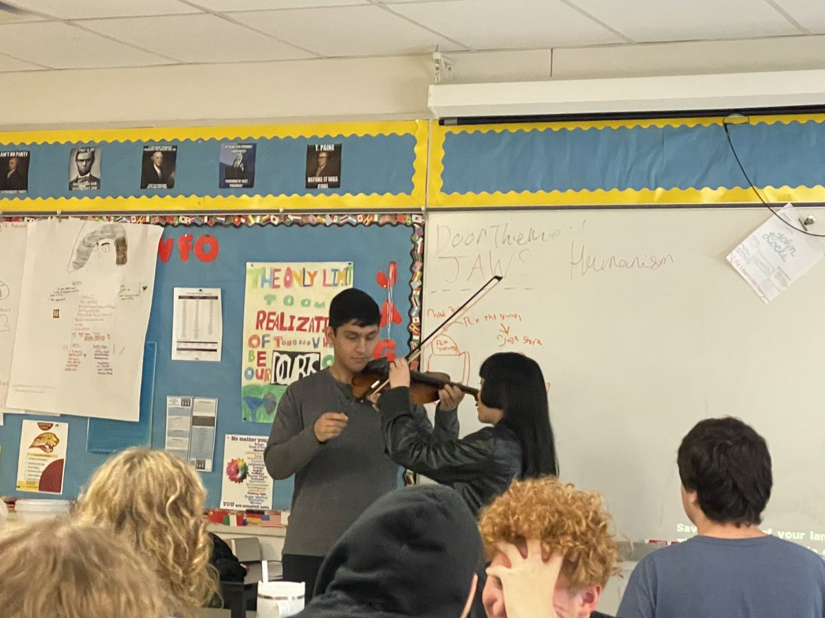 For the first time in AP Gov filibustering history, the floor was yielded for a music lesson, and I’m sure none of us will ever forget it.