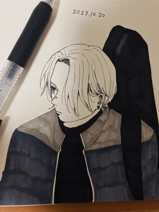 don't look back in anger #inktober2023 