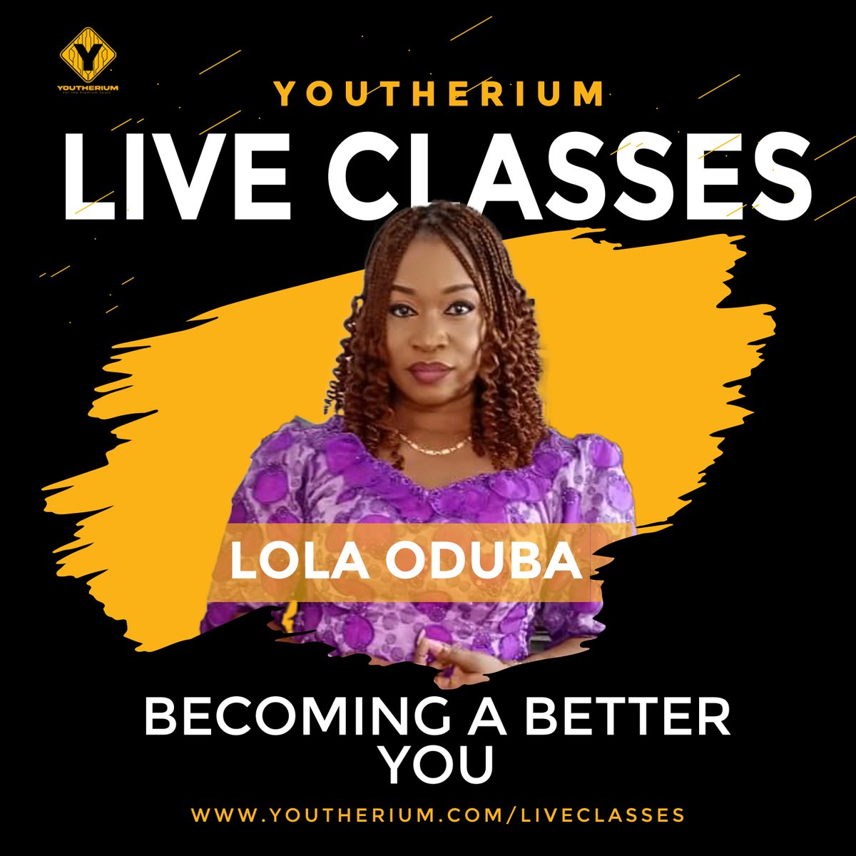 youtherium's tweet photo. Don't miss out on tomorrow's session with Lola Oduba on Youtherium at 1pm WAT! 
We'll be talking all things 'Finding Your Home Nest' and it's going to be a blast! 🚀💖 Can't wait to see you all there! 

Visit https://t.co/2oEaAYp4X3 for all the deets! https://t.co/SkzPFLDmiN