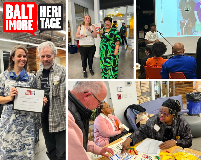 bmoreheritage's tweet photo. About last night...from Baltimore Heritage's annual Preservation Celebration, held yesterday at Open Works. A big thank you to all our volunteers and congrats to all our award and micro-grant winners! #historicpreservation #bmoreheritage #openworks https://t.co/pnAfI8XlmN